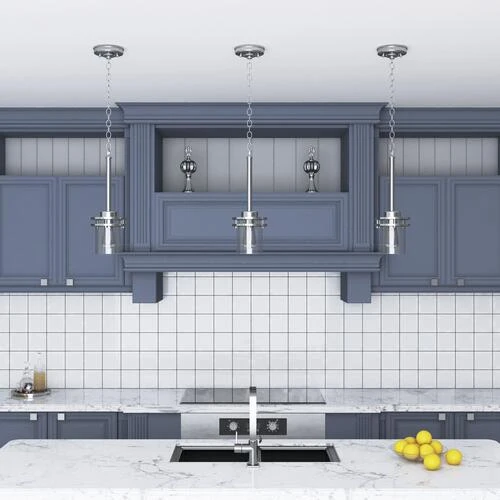 Outlet 🧨 Patriot Lighting® Joska Brushed Nickel 1-Light Mini Pendant 🎉 4 Outlet 🧨 Patriot Lighting® Joska Brushed Nickel 1-Light Mini Pendant 🎉 - Image 2