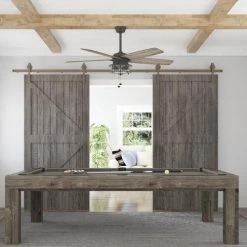 Coupon ⌛ Patriot Lighting™ Slade 52" Matte Black Indoor/Outdoor LED Ceiling Fan ⌛ -Patriot Light Store LS 3550710 Slade cymk