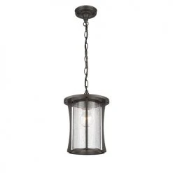Best deal 😀 Patriot Lighting® Leonard II Bronze LED Outdoor Pendant ✨ -Patriot Light Store Leonard 2 1