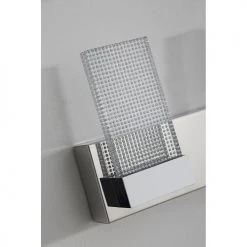 Discount ⌛ Patriot Lighting® Lico Polished Chrome 3-light LED Vanity Light 🛒 -Patriot Light Store Lico closeup off