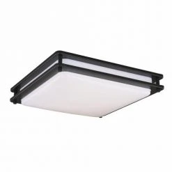 Promo 🛒 Patriot Lighting® Horizon Oil Burnished Bronze Flush Mount Ceiling Light 🎁