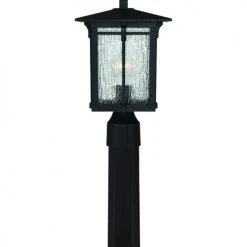 Outlet ❤️ Patriot Lighting® Wren Matte Black Post Light ⌛ -Patriot Light Store MND2523D 3
