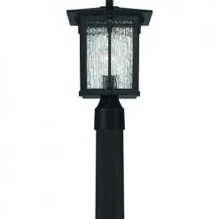 Outlet ❤️ Patriot Lighting® Wren Matte Black Post Light ⌛ -Patriot Light Store MND2523D 4