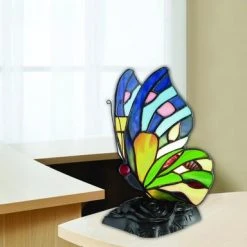 Discount 🌟 Patriot Lighting® Tiffany Style Butterfly Accent Lamp 😍 -Patriot Light Store MND3114A9