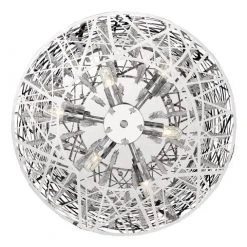 Top 10 ✨ Patriot Lighting® Elegant Home Braylen Chrome 6-Light Pendant ✔️ -Patriot Light Store MND3381B 5