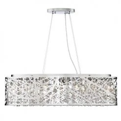 Best deal ✨ Patriot Lighting® Elegant Home Braylen Chrome 7 Light Island Light 🤩 -Patriot Light Store MND3381C 4