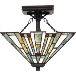 Hot Sale 🥰 Patriot Lighting Elegant Home Patriot Lighting® Elegant Home Trysta Bronze 2-Light Semi-Flush Mount Ceiling Light ❤️ -Patriot Light Store MND4146B 4