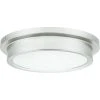 New 🎉 Patriot Lighting® Devin Brushed Nickel Integrated LED Flush Mount Ceiling Light ✨ 2 New 🎉 Patriot Lighting® Devin Brushed Nickel Integrated LED Flush Mount Ceiling Light ✨ -Patriot Light Store MND4157A1