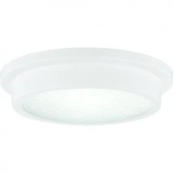 Promo ❤️ Patriot Lighting® Devin Matte White Integrated LED Flush Mount Ceiling Light 🎉