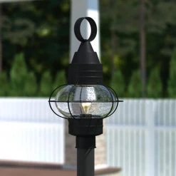 Best deal ❤️ Patriot Lighting® Chatham Textured Black Outdoor Post Light ✔️ -Patriot Light Store OP21835TB L2