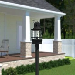 Best deal ⭐ Patriot Lighting® Hyannis Textured Black Outdoor Post Light ❤️ -Patriot Light Store OP37005TB L1