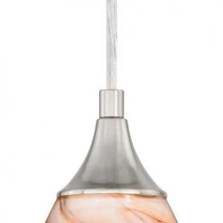 Promo 🔔 Patriot Lighting® Milano Satin Nickel Mini Pendant ✔️ -Patriot Light Store P0174 2