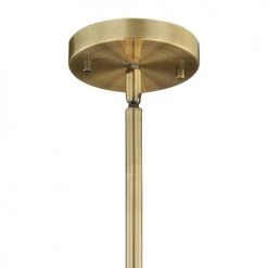 Flash Sale ❤️ Patriot Lighting® Burnaby Matte Brass 4 Light Pendant 🤩 -Patriot Light Store P0192 1