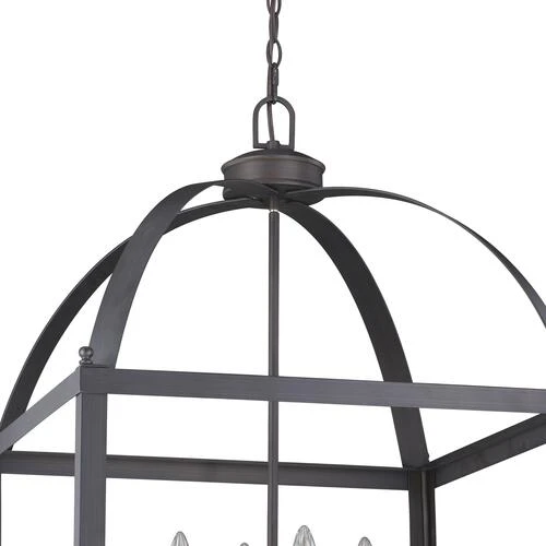 Budget 👍 Patriot Lighting® Juliet Architectural Bronze 8 Light Pendant ✔️ 4 Budget 👍 Patriot Lighting® Juliet Architectural Bronze 8 Light Pendant ✔️ - Image 2