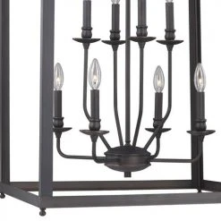 Budget 👍 Patriot Lighting® Juliet Architectural Bronze 8 Light Pendant ✔️ 9 Budget 👍 Patriot Lighting® Juliet Architectural Bronze 8 Light Pendant ✔️ -Patriot Light Store P0219 2