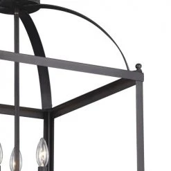 Coupon 👏 Patriot Lighting® Juliet Architectural Bronze 6 Light Pendant 😍 -Patriot Light Store P0220 3