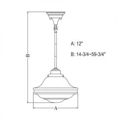 Wholesale ⌛ Patriot Lighting® Huntley Satin Nickel 1 Light Pendant 😍 -Patriot Light Store P0244 DWG