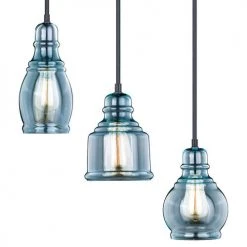 Cheap 🌟 Patriot Lighting® Millie Satin Nickel 3 Light Mini Pendants ✔️ -Patriot Light Store P0250 2