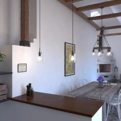 Best Pirce 🎉 Patriot Lighting® Milone Rustic Bronze Mini Pendant 🎁 -Patriot Light Store P0259 L1