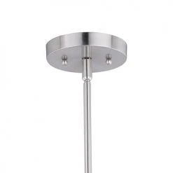 Hot Sale ⌛ Patriot Lighting® Beloit Satin Nickel Pendant 🎉 -Patriot Light Store P0273 1