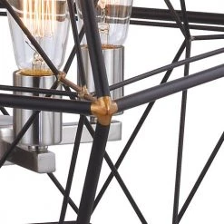 Hot Sale ❤️ Patriot Lighting® Bartlett Oil Rubbed Bronze 4 Light Pendant 🥰 -Patriot Light Store P0328 2