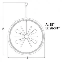 Best Pirce 😉 Patriot Lighting® Estelle Natural Brass Pendant 👍 -Patriot Light Store P0341 DWG