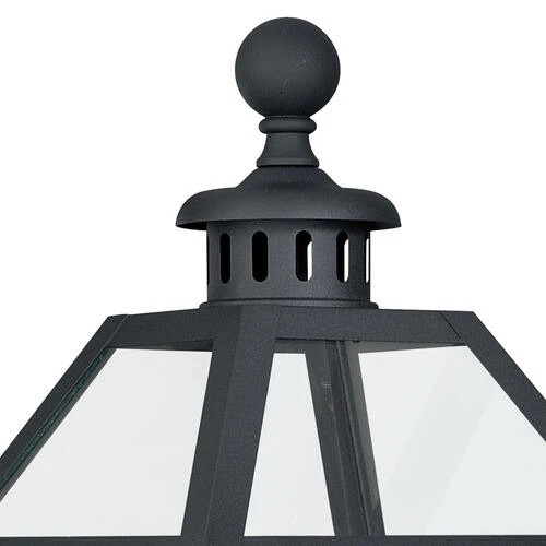 Outlet ✨ Patriot Lighting® Nottingham Textured Black 3-Light Outdoor Wall Light 🥰 5 Outlet ✨ Patriot Lighting® Nottingham Textured Black 3-Light Outdoor Wall Light 🥰 - Image 3