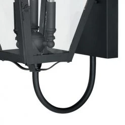 Outlet ✨ Patriot Lighting® Nottingham Textured Black 3-Light Outdoor Wall Light 🥰 10 Outlet ✨ Patriot Lighting® Nottingham Textured Black 3-Light Outdoor Wall Light 🥰 -Patriot Light Store T0080 3