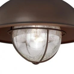 Coupon ❤️ Patriot Lighting® Harwich Burnished Bronze Outdoor Flush Mount Light ⌛ -Patriot Light Store T0143 1
