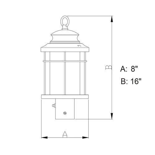Buy ✨ Patriot Lighting® Melbourne Oil-Rubbed Bronze Outdoor Post Light ✔️ 9 Buy ✨ Patriot Lighting® Melbourne Oil-Rubbed Bronze Outdoor Post Light ✔️ - Image 7