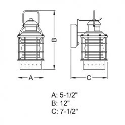 Buy 💯 Patriot Lighting® Dualux® Hyannis Textured Black Outdoor Wall Light ✔️ -Patriot Light Store T0254 DWG