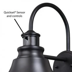 Outlet ✔️ Patriot Lighting® Dualux® Delano Oil-Burnished Bronze Outdoor Wall Light ✨ -Patriot Light Store T0258 3