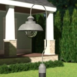 Top 10 🧨 Patriot Lighting® Harwich Textured Gray Outdoor Post Light 🛒 -Patriot Light Store T0266 LF1