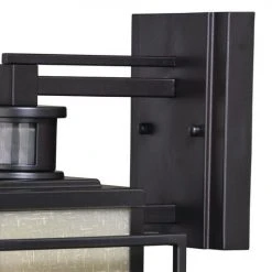 New 👏 Patriot Lighting® Dualux® Hyde Park Espresso Bronze Outdoor Wall Light ❤️ -Patriot Light Store T0296 1