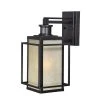 New 👏 Patriot Lighting® Dualux® Hyde Park Espresso Bronze Outdoor Wall Light ❤️ -Patriot Light Store T0296