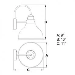 Promo ⭐ Patriot Lighting® Delano Oil-Burnished Bronze Outdoor Wall Light ✨ 11 Promo ⭐ Patriot Lighting® Delano Oil-Burnished Bronze Outdoor Wall Light ✨ -Patriot Light Store T0316 DWG