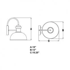 Flash Sale 💯 Patriot Lighting® Franklin Oil-Burnished Bronze Outdoor Wall Light ⭐ -Patriot Light Store T0347 DWG
