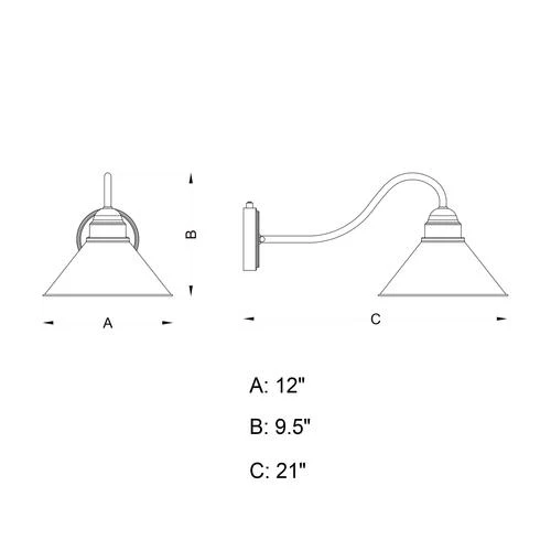 Wholesale 🤩 Patriot Lighting® Outland Aged Iron Outdoor Wall Light 😍 7 Wholesale 🤩 Patriot Lighting® Outland Aged Iron Outdoor Wall Light 😍 - Image 5