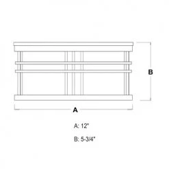 Brand new 💯 Patriot Lighting® Wrightwood Vintage Black 2-Light Outdoor Flush Mount Light ⌛ 11 Brand new 💯 Patriot Lighting® Wrightwood Vintage Black 2-Light Outdoor Flush Mount Light ⌛ -Patriot Light Store T0361 DWG