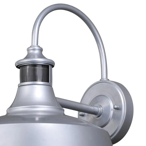 Outlet 🥰 Patriot Lighting® Dualux® Dorado Satin Silver Outdoor Wall Light ✨ 4 Outlet 🥰 Patriot Lighting® Dualux® Dorado Satin Silver Outdoor Wall Light ✨ - Image 2