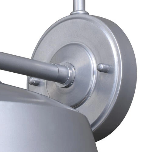 Outlet 🥰 Patriot Lighting® Dualux® Dorado Satin Silver Outdoor Wall Light ✨ 5 Outlet 🥰 Patriot Lighting® Dualux® Dorado Satin Silver Outdoor Wall Light ✨ - Image 3