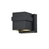 New 🛒 Patriot Lighting® Lavage Textured Black LED Outdoor Wall Light ✔️ -Patriot Light Store T0396