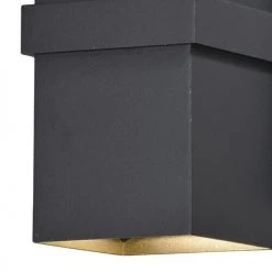 Buy ✨ Patriot Lighting® Lavage Textured Black LED Outdoor Wall Light 🔥 -Patriot Light Store T0397 1