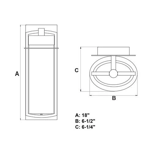 Top 10 ❤️ Patriot Lighting® Logan Carbon Bronze LED Outdoor Wall Light ⌛ 6 Top 10 ❤️ Patriot Lighting® Logan Carbon Bronze LED Outdoor Wall Light ⌛ - Image 4