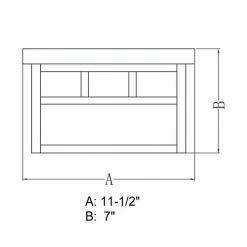 Best deal ⌛ Patriot Lighting® Mission Oil-Burnished Bronze 2-Light Outdoor Flush Mount Light ⭐ -Patriot Light Store T0440 DWG