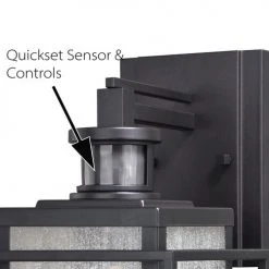 Promo 🤩 Patriot Lighting® Dualux® Hyde Park Espresso Bronze Outdoor Wall Light ⌛ -Patriot Light Store T0469 4