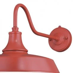 Brand new 🥰 Patriot Lighting® Dorado Red Outdoor Wall Light 🔥 -Patriot Light Store T0488 2