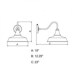 Brand new 🥰 Patriot Lighting® Dorado Red Outdoor Wall Light 🔥 -Patriot Light Store T0488 DWG