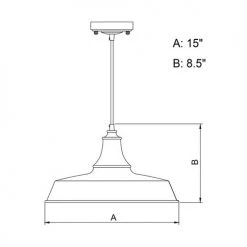 Brand new 👏 Patriot Lighting® Dorado Red Outdoor Pendant Light ✨ -Patriot Light Store T0489 DWG