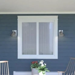 Coupon 🧨 Patriot Lighting® Outland Brushed Pewter Outdoor Wall Light ❤️ -Patriot Light Store T0490 L1